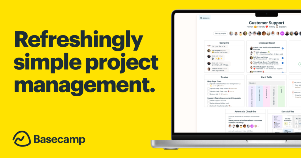 Basecamp Project Management Tool